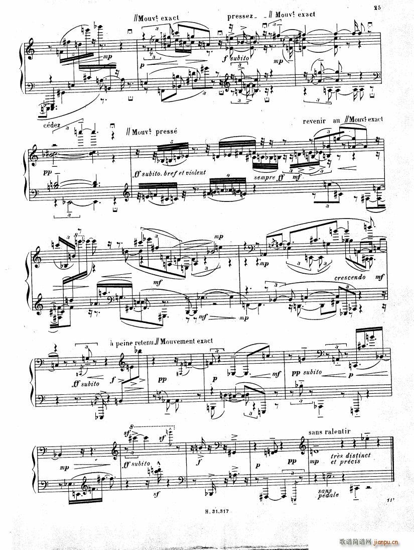 Pierre Boulez Sonata No 2 25 48(V)1