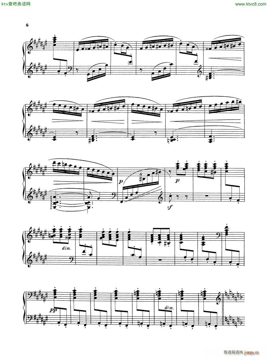 D Albert op 16 no 1 2 Waltz and Scherzo(V)27
