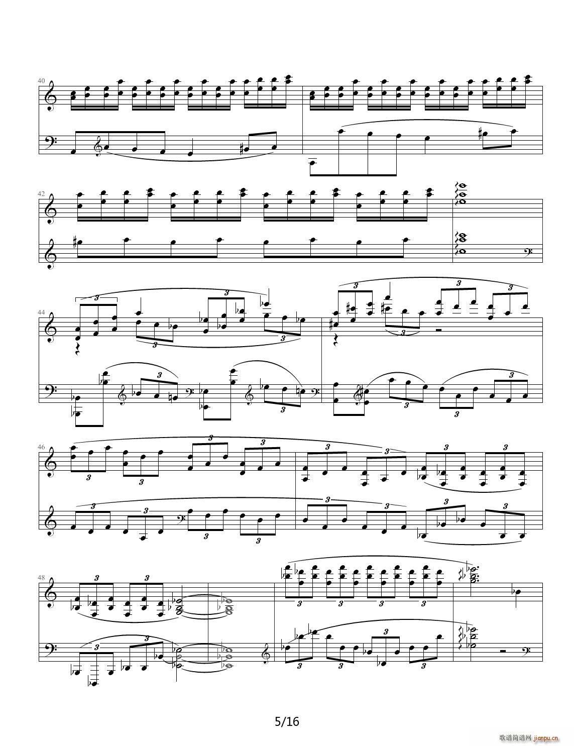 Etude in A Minor C{(dio)(V)5