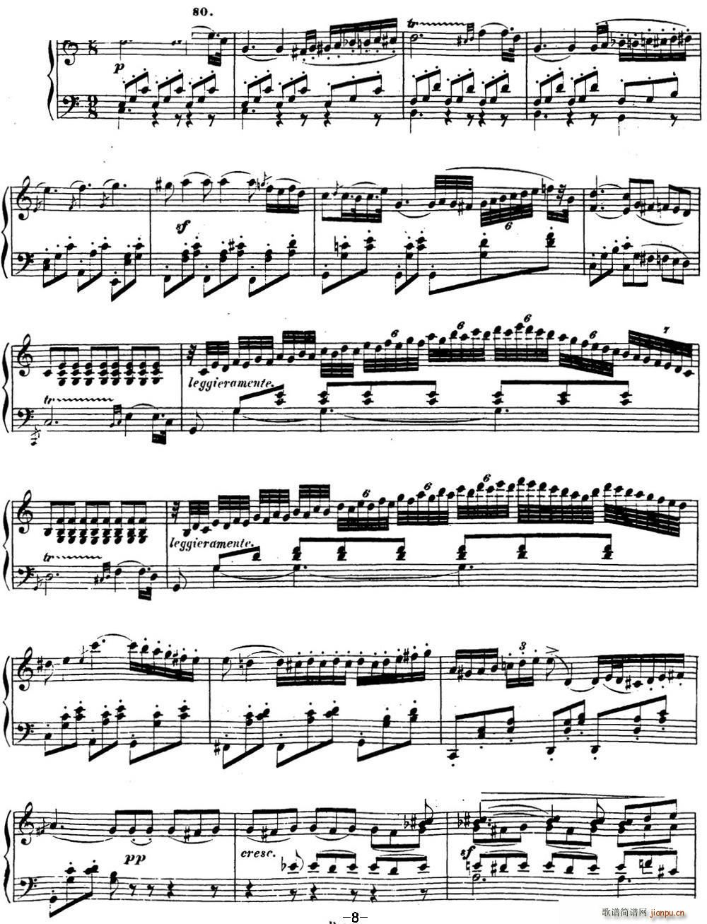 ؐQ16 G{(dio) Op 31 No 1 G major(V)8