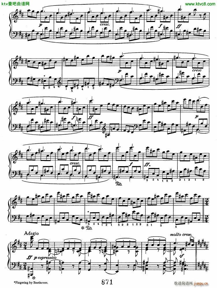 Beethoven op 77 Fantasia in g(V)6