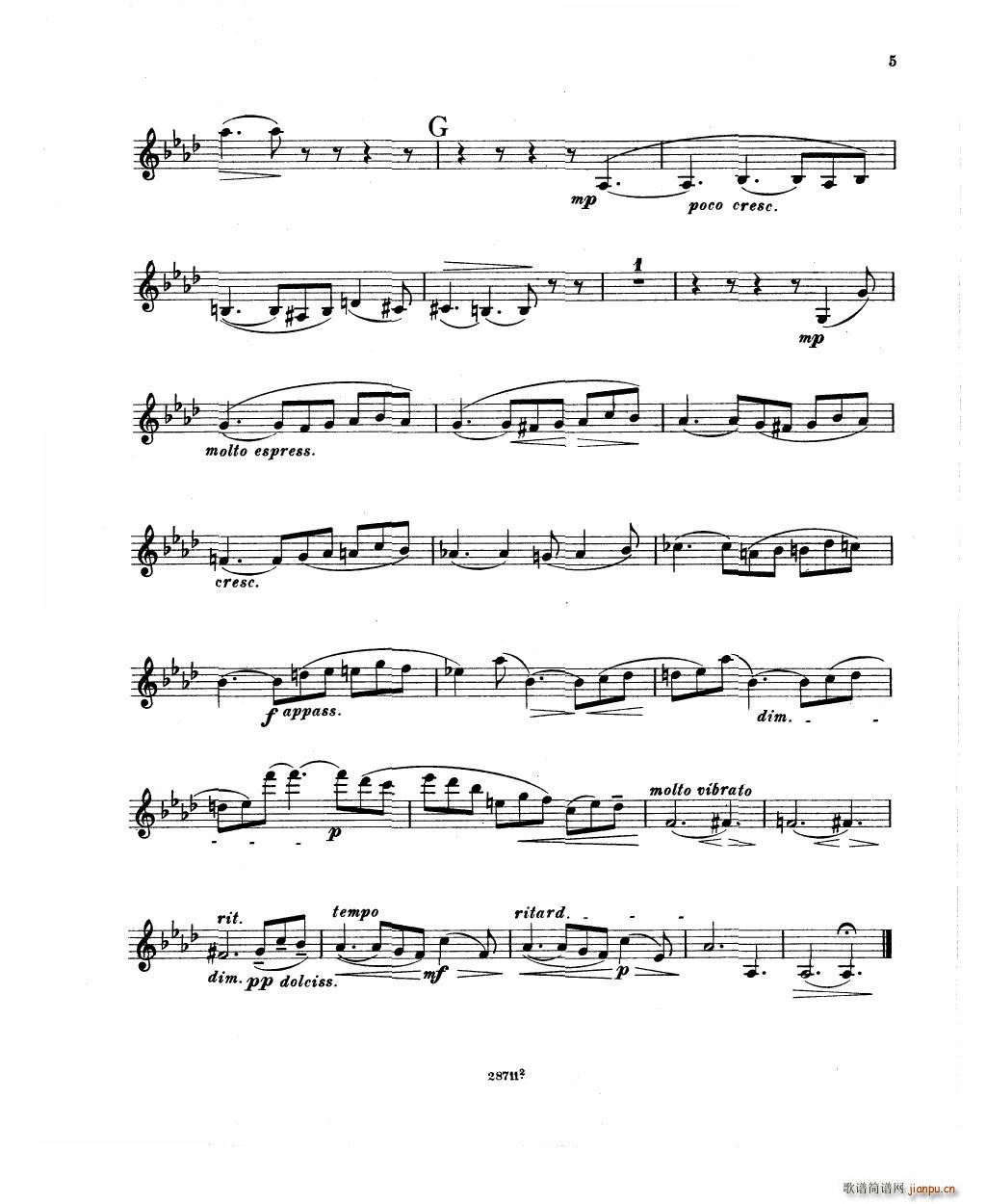 Bowen Barcarolle for violin and piano(V)21