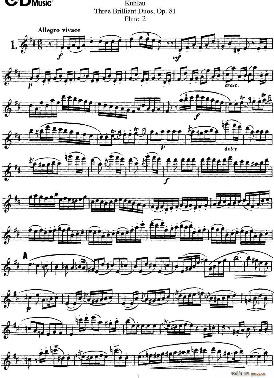 (k)L(zhng)Ѷྚ(x)OP 81 Flute 2 NO 1(ѺV)1
