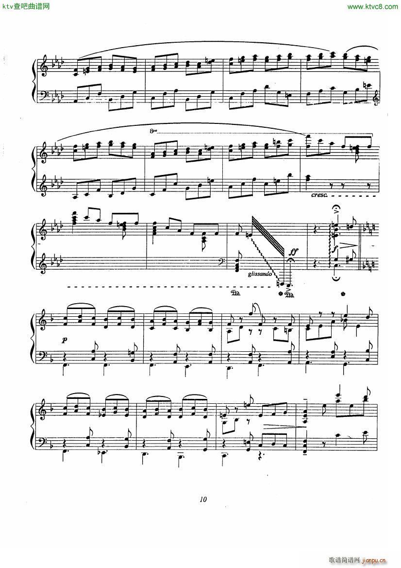Etude No 9 D aprs Rossini(V)10