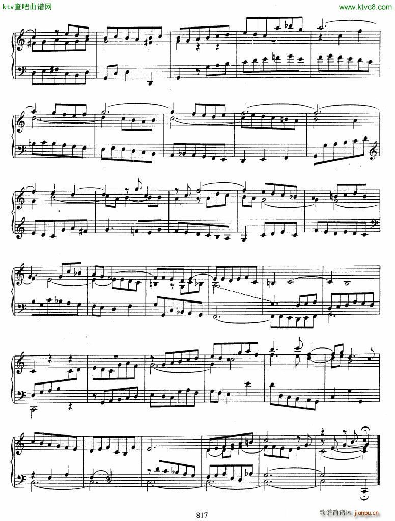 Bach JS BWV 939 943 5 Preludes(V)6