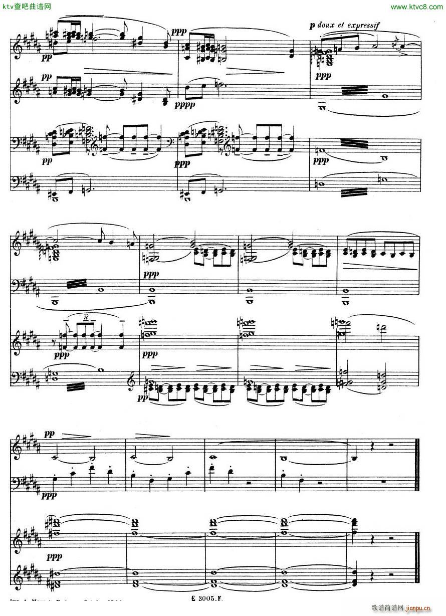 Debussy Ravel 3 Nocturnes 2pno(V)49