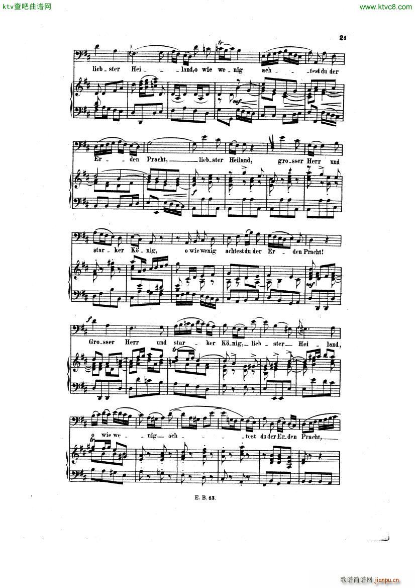 Bach JS BWV 248 Christmas Oratorio No 2 9(V)5