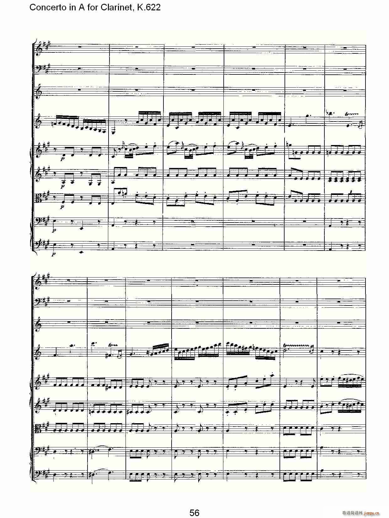 Concerto in A for Clarinet, K.622(λɹV)28