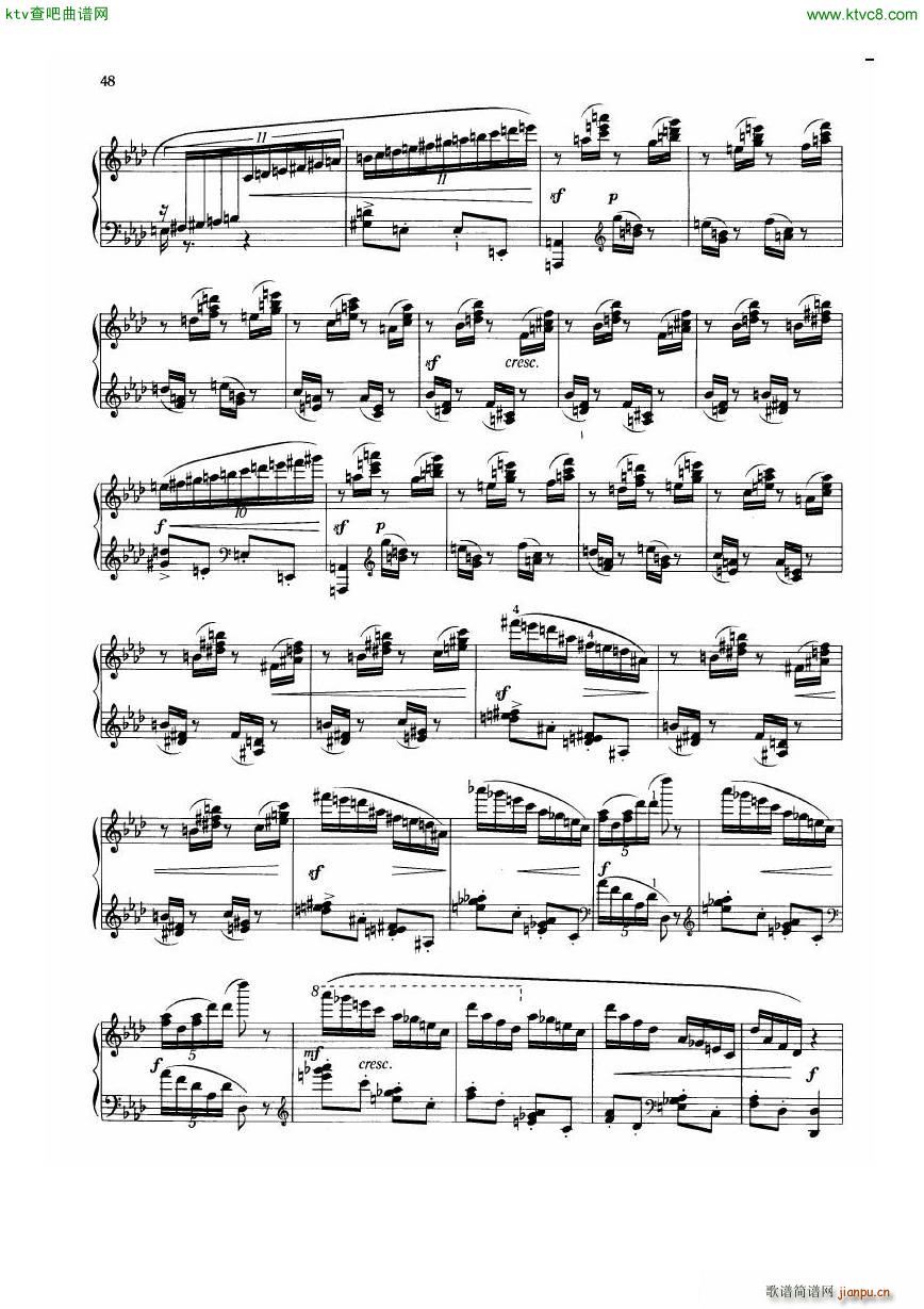 Dohnanyi Etude Op 28 6(V)5