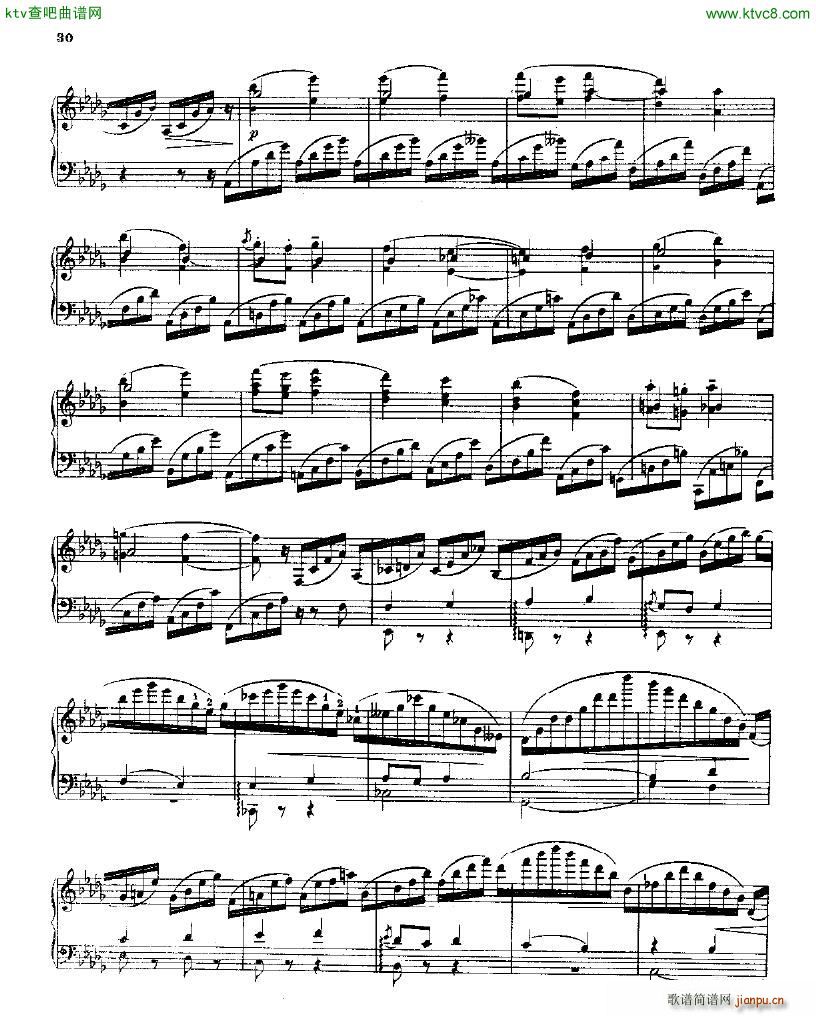 Balakirev Piano Sonata In B Flat Minor(V)29