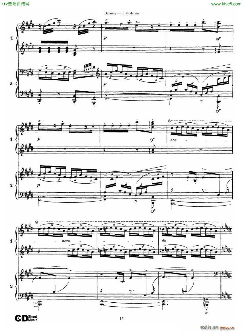 Debussy Printemps II(V)15