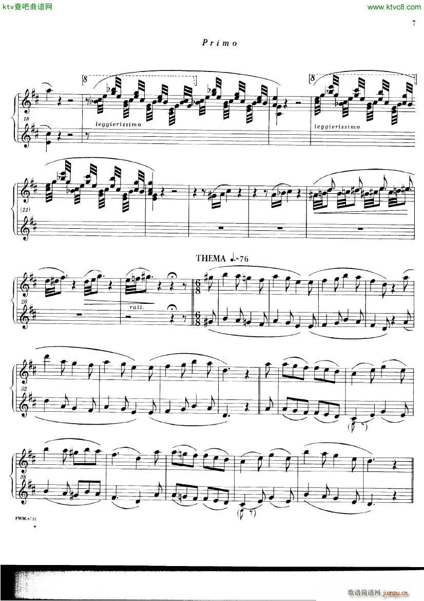 Chopin ekier variations in D(V)5
