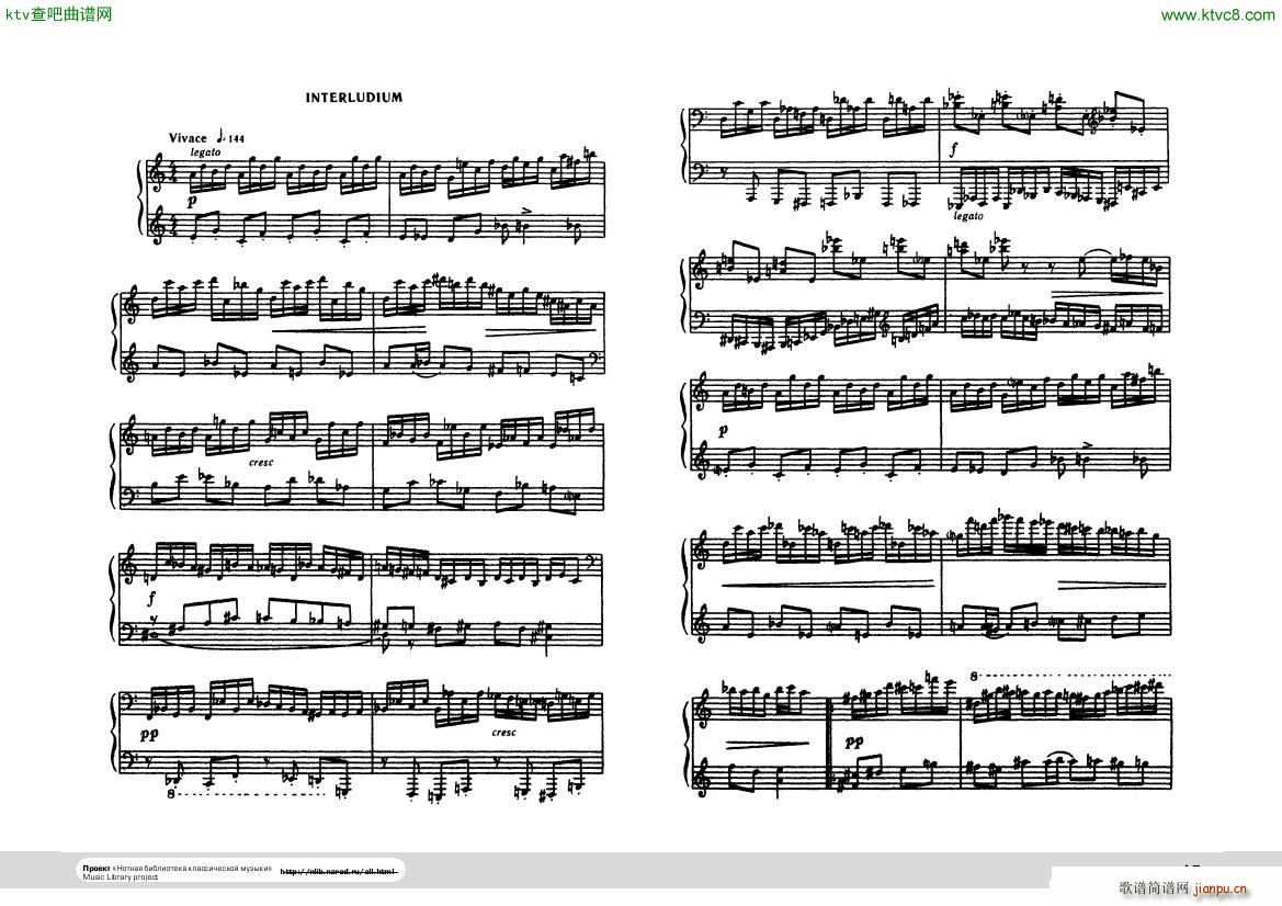 Hindemith Ludus tonalis 1(V)15
