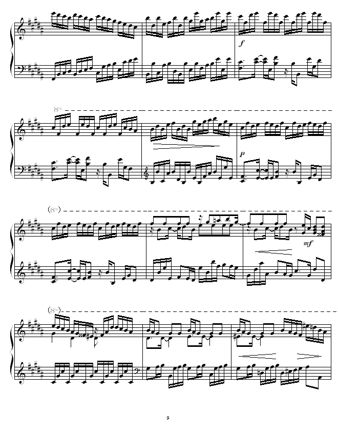 EtudeinBMajor-ʥ(V)9