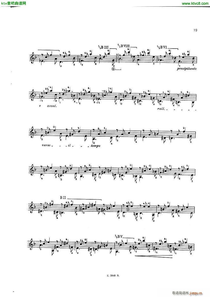 Mauro Giuliani 6 Preludi op 83(V)18
