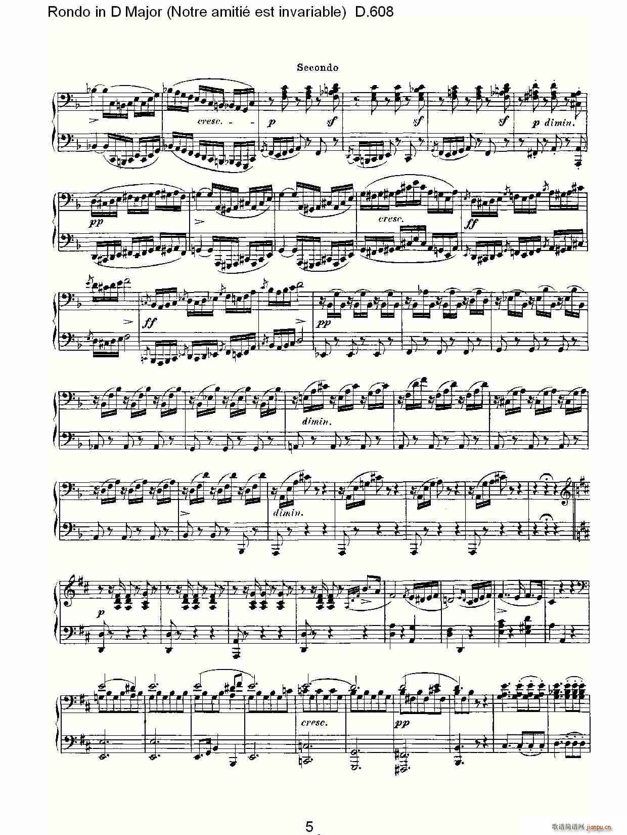 Rondo in D Major(ʮּ)5