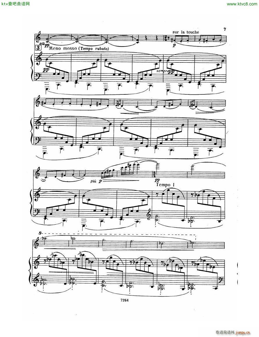 Debussy Violin Sonata Pn(V)6