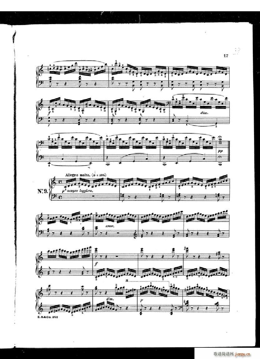 Czerny School of Velocity book 1 Op 299(V)15