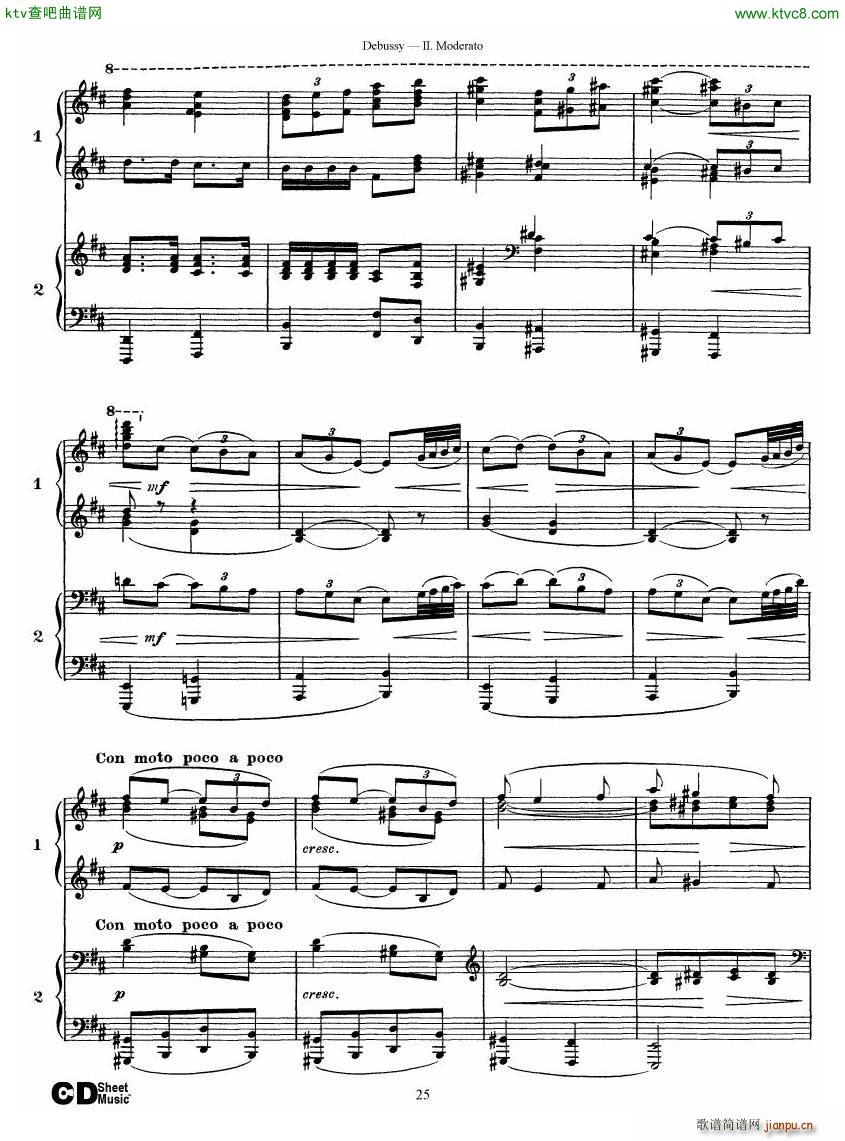 Debussy Printemps II(V)25