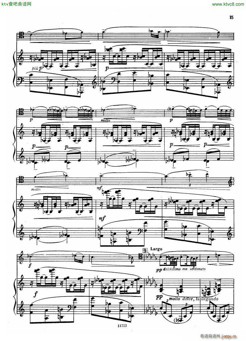 Debussy Sonata for Cello and Piano(V)14