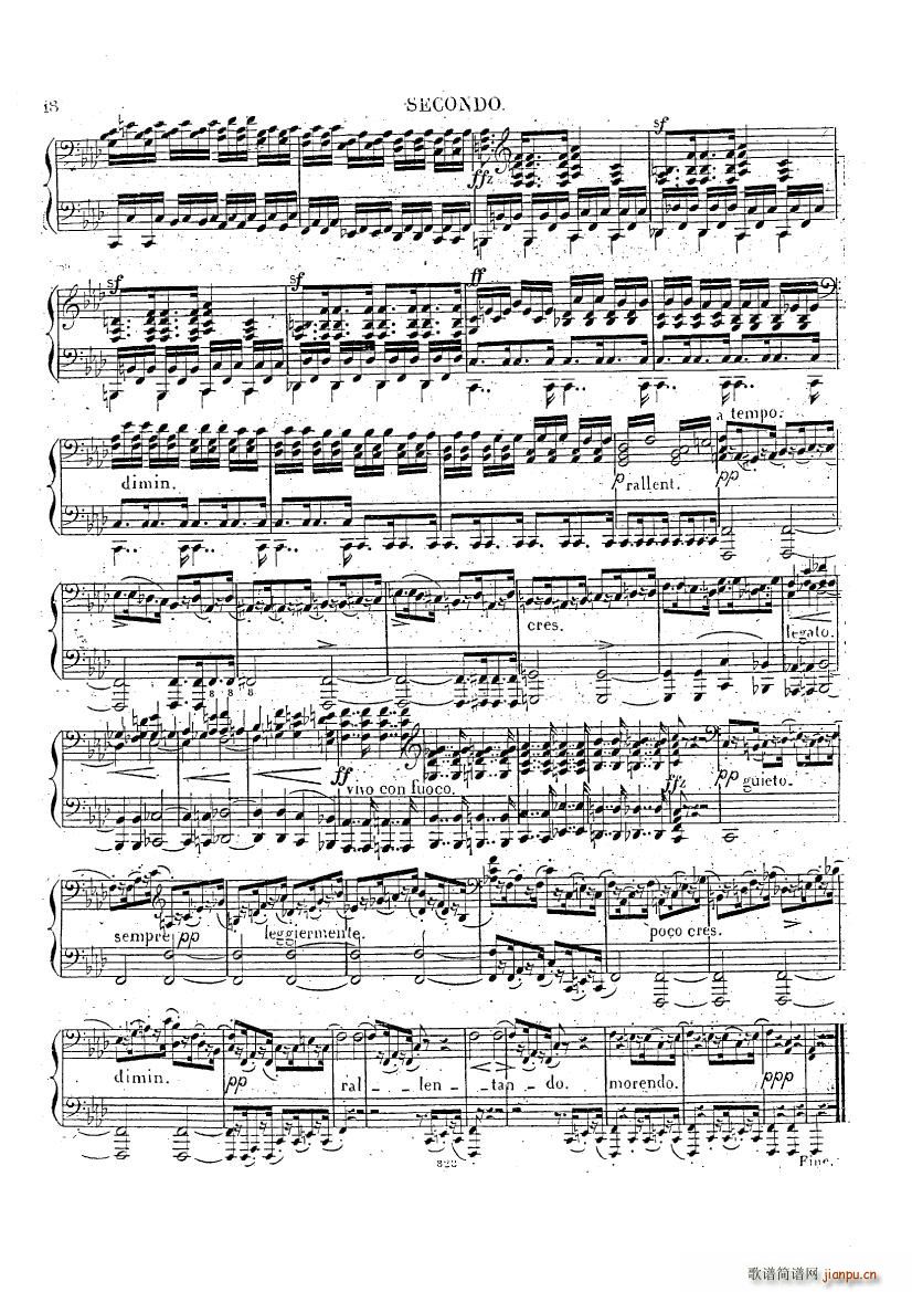 Czerny op 226 Fantasie f Moll 4H(V)17