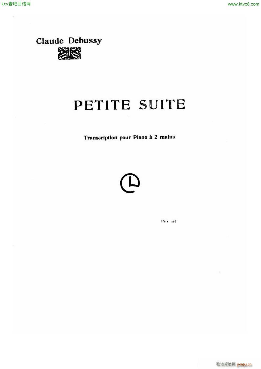 durand debussy petite suite(V)1