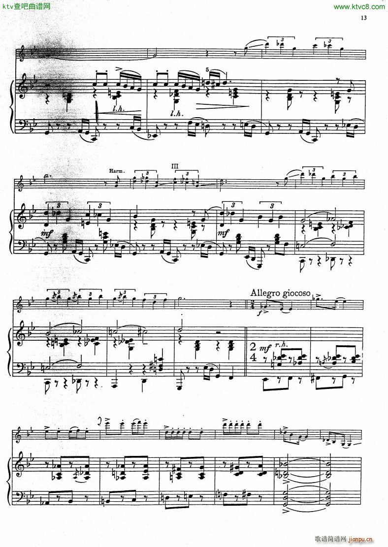Gershwin Heifetz 4 Pieces from Porgy Bess(V)10