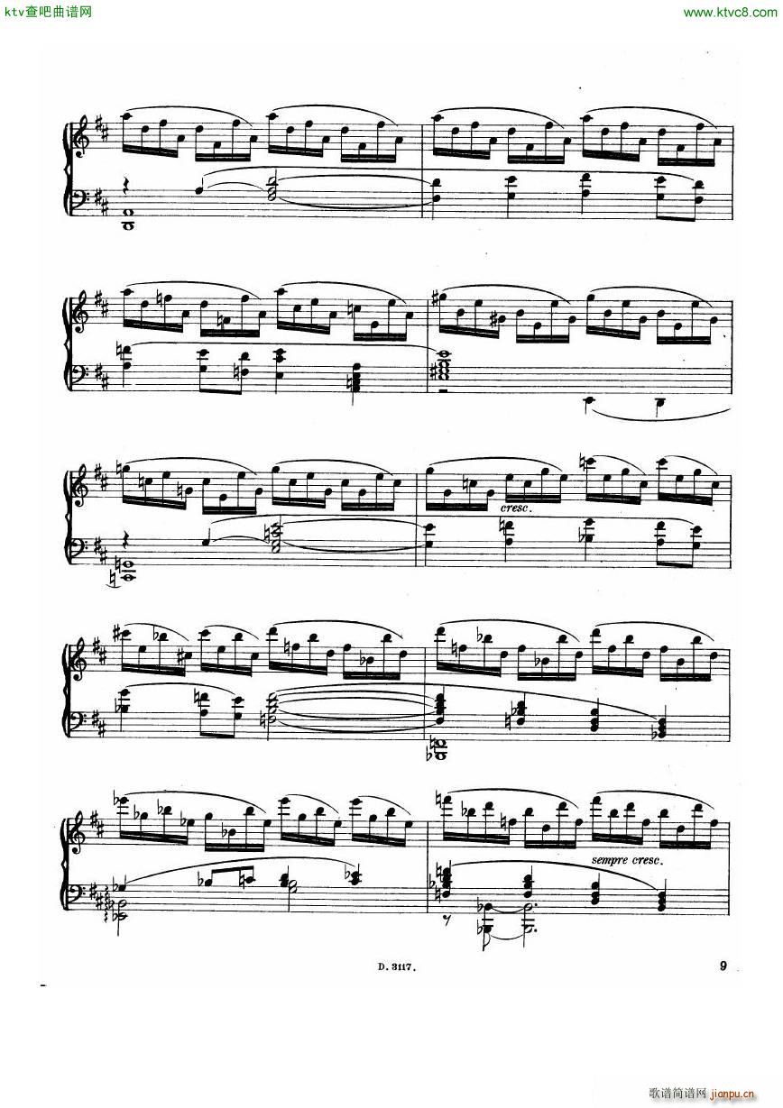 Dohnnyi op 11 Four Rhapsodies(V)7