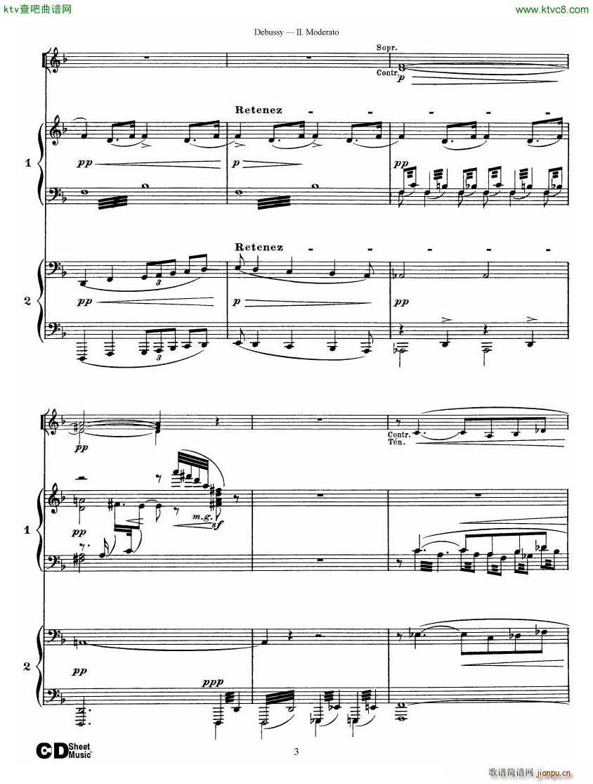 Debussy Printemps II(V)3