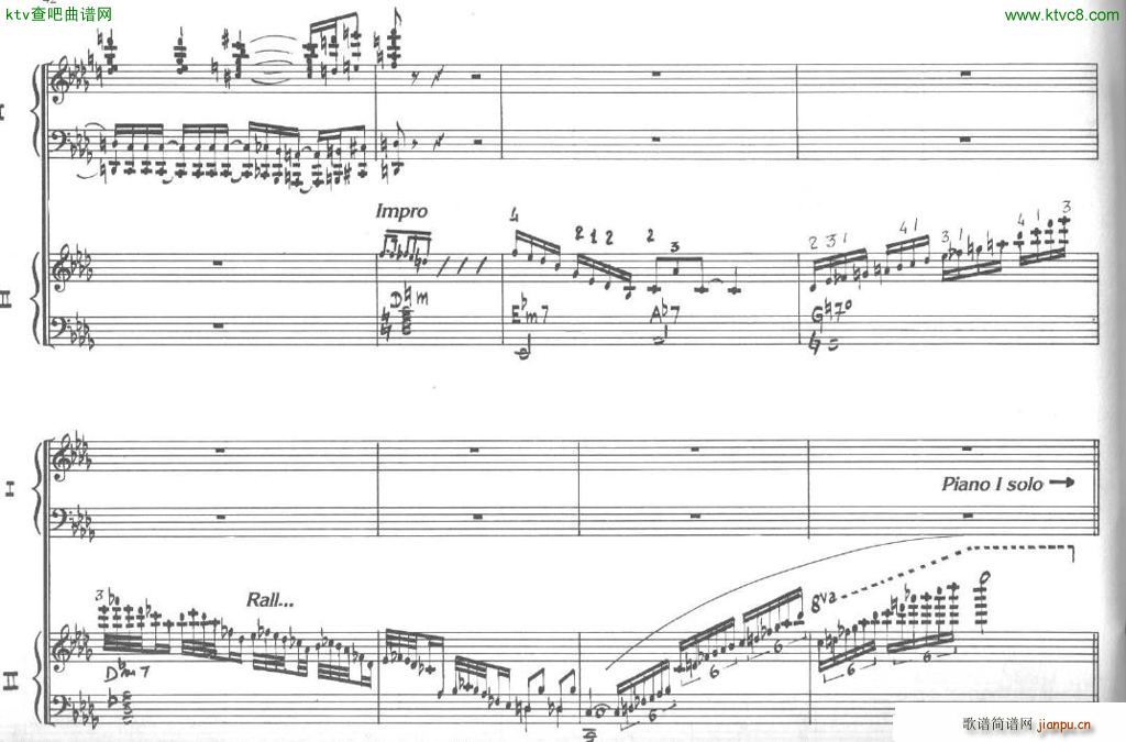 Bolling Sonata for Two Pianist no 2 Part2(V)13