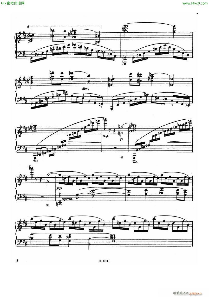 Dohnnyi op 11 Four Rhapsodies(V)6