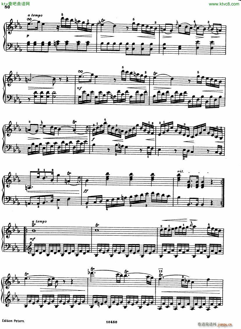 Bach JC op 17 no 3 Sonata(V)3