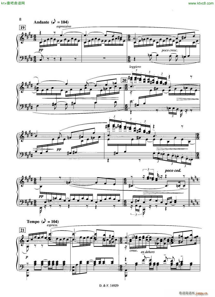 Durufl Op 6 Trois Danses(V)7