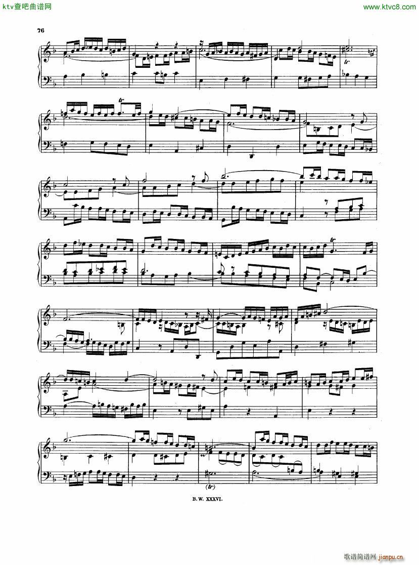 Bach JS BWV 903 Chromatische Fantasie Fuge(V)6