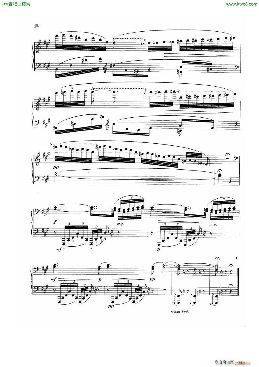Dohnnyi op 11 Four Rhapsodies(V)28