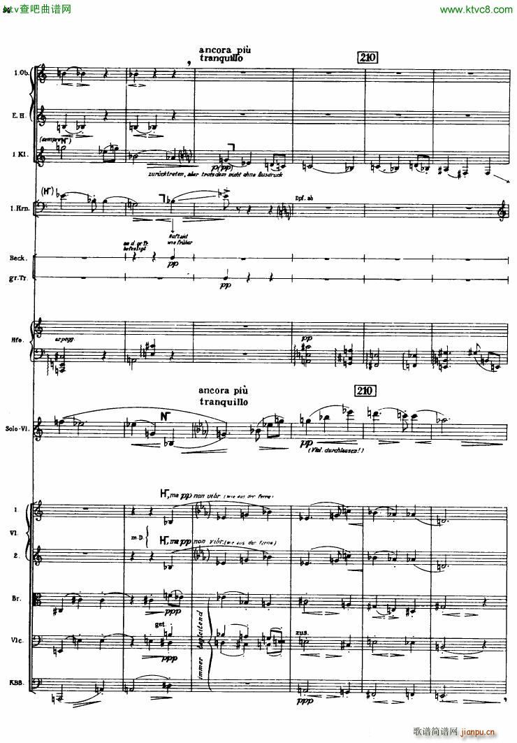 Berg Violin Concerto Score (V)12