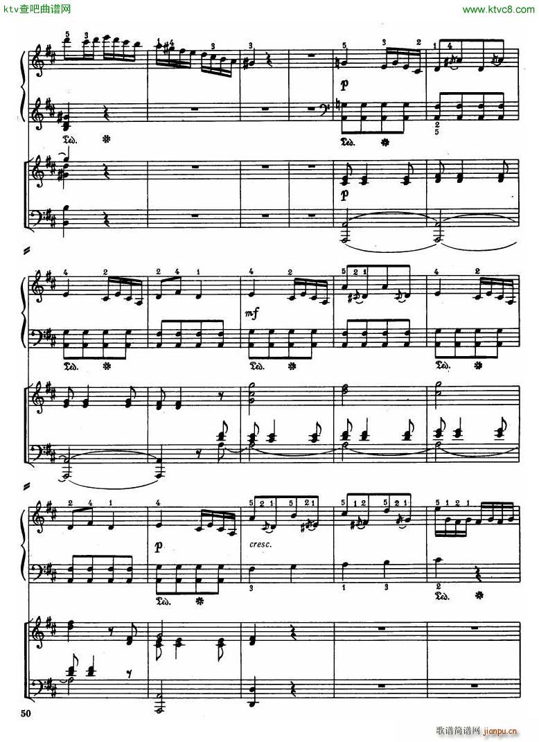 Haydn Piano Concerto in D Major 2pf(V)48
