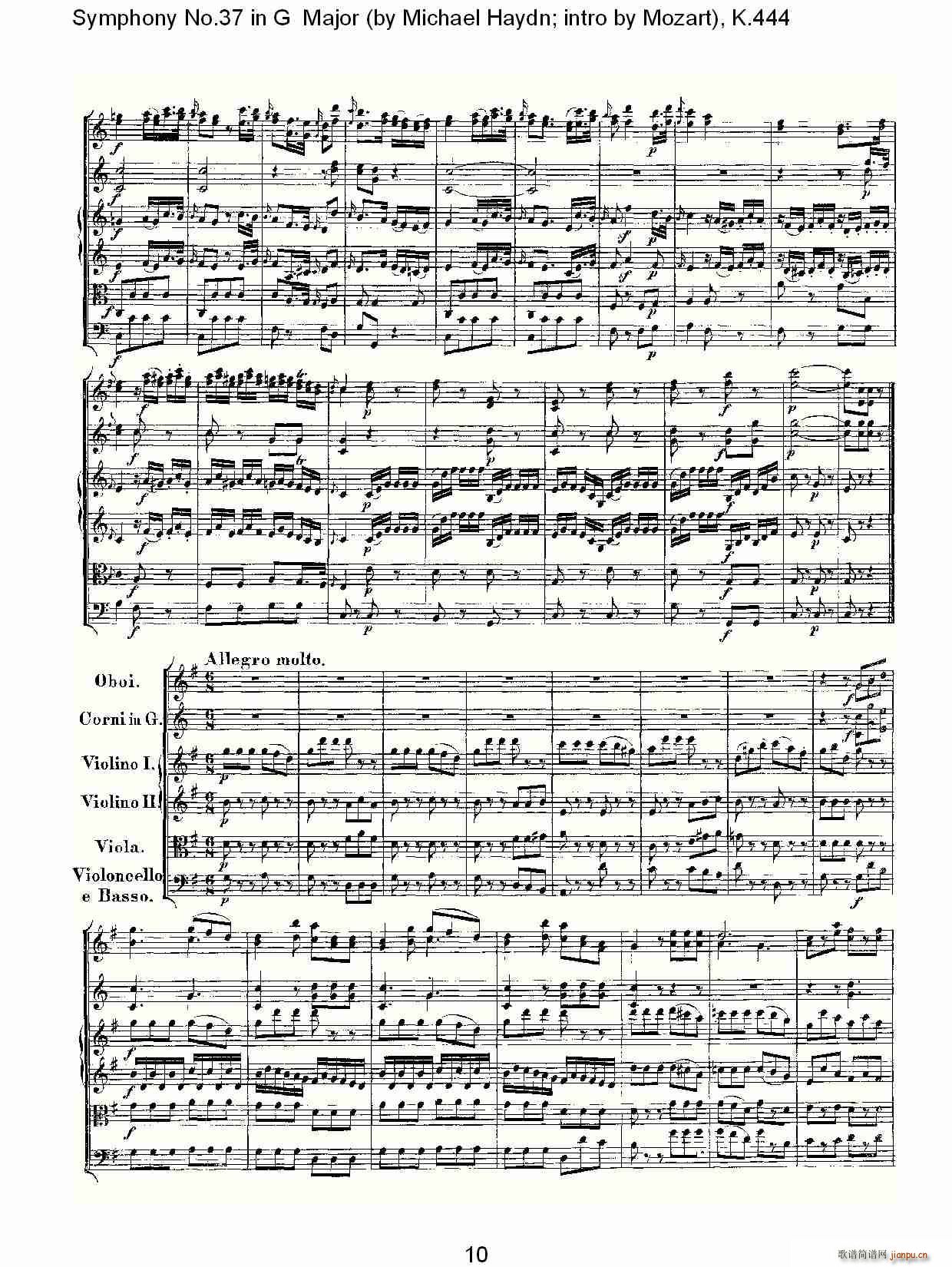 Symphony No.37 in G Major(ʮּ)9