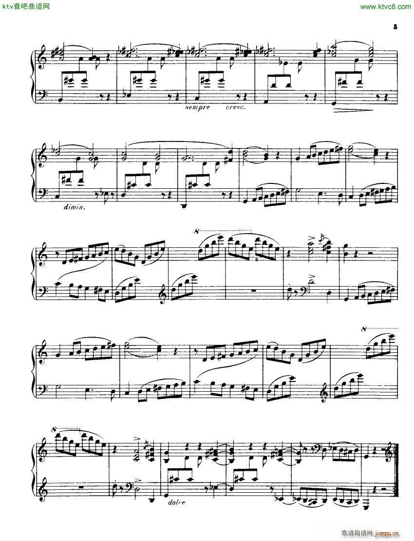 Indy Petite Sonate dans la forme classique op9(V)3