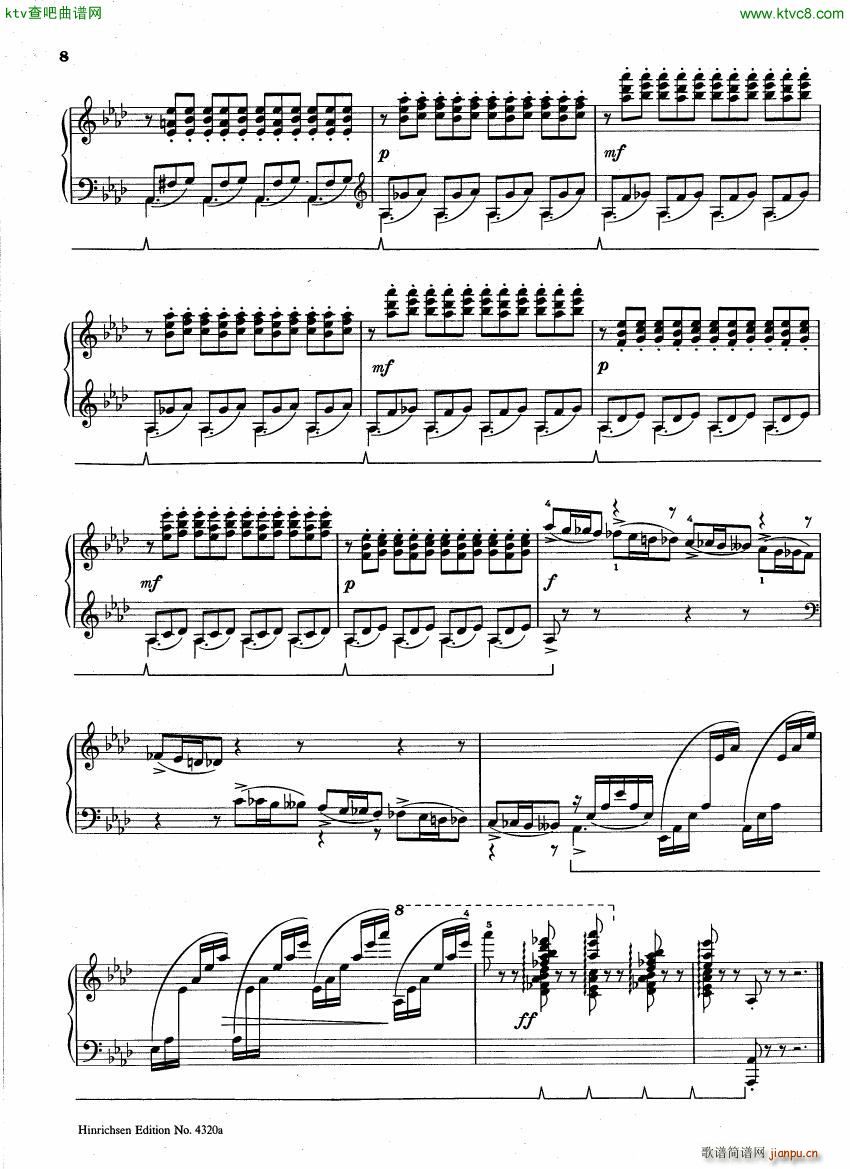 Borodin Scherzo Aflat major(V)7