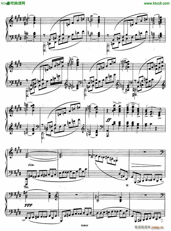 Gliere 25 Preludes op30 Book1(V)10
