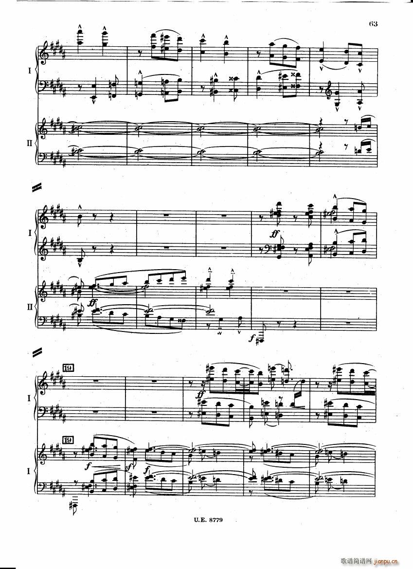 Bartok SZ 83 Piano Concerto 1 2p reduct (V)20