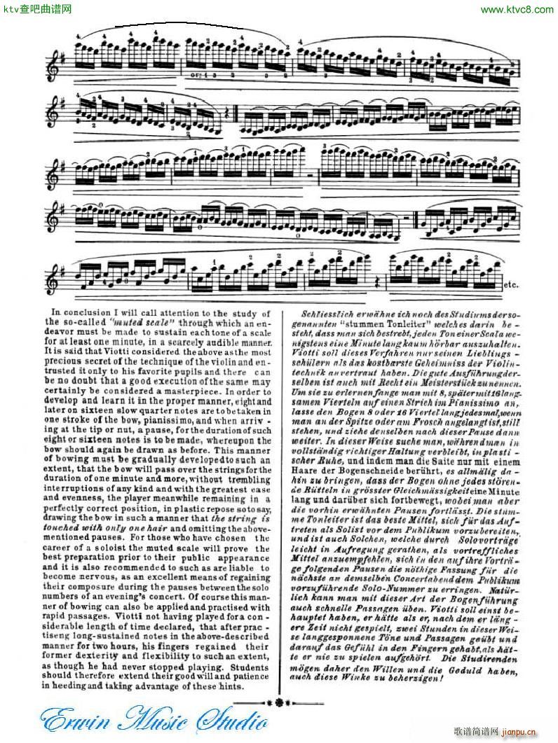 _ 24׾(x)Pierre Rode 24 Studi Per violino I IX(ʮּ)8