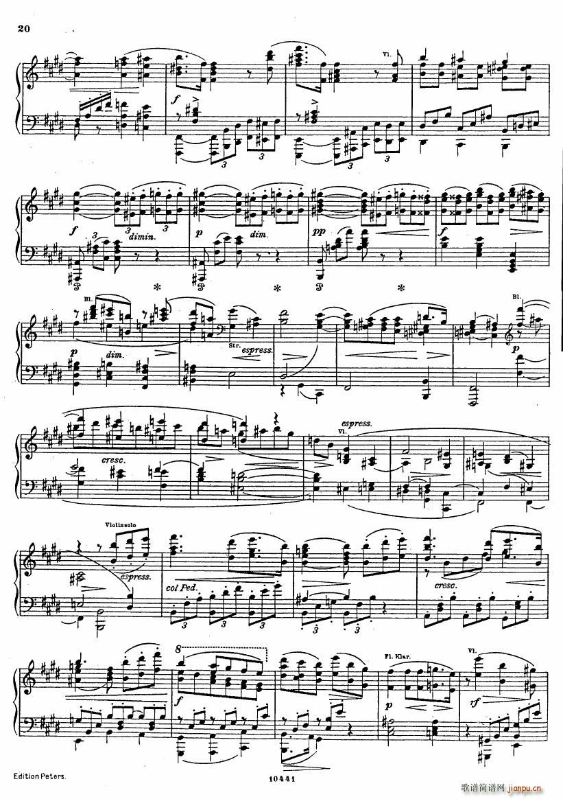 Brahms op 68 Singer Symphonie Nr 1(V)19
