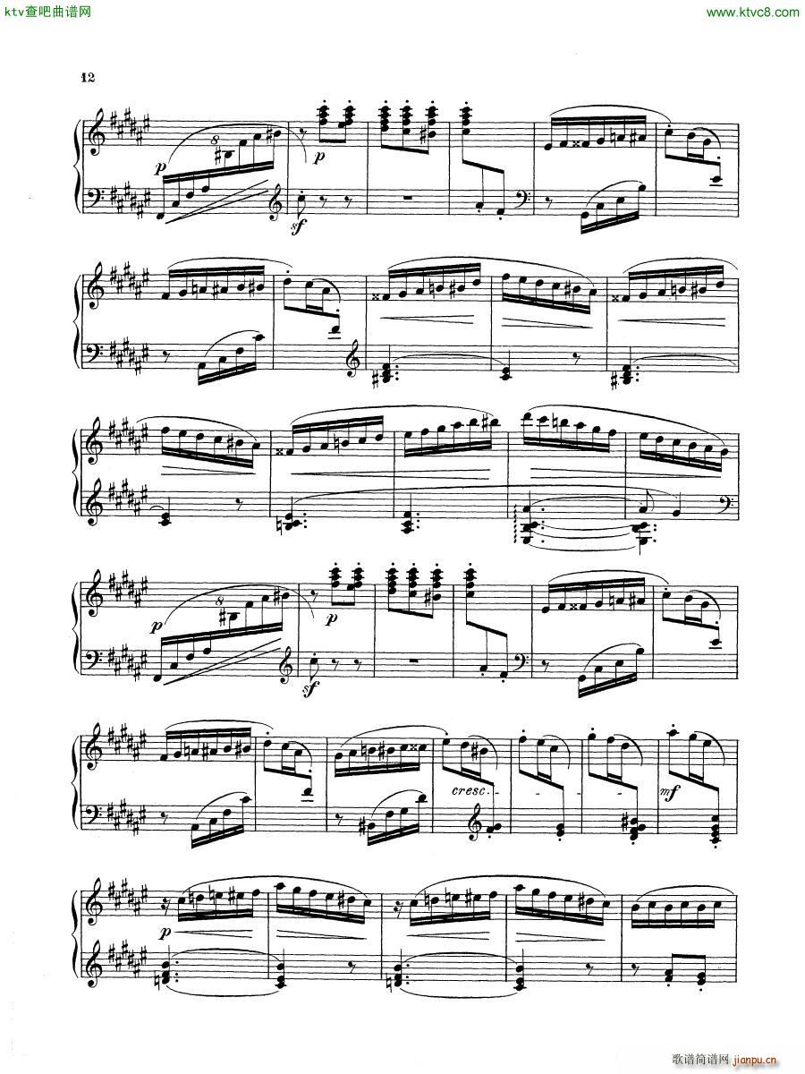 D Albert op 16 no 1 2 Waltz and Scherzo(V)31