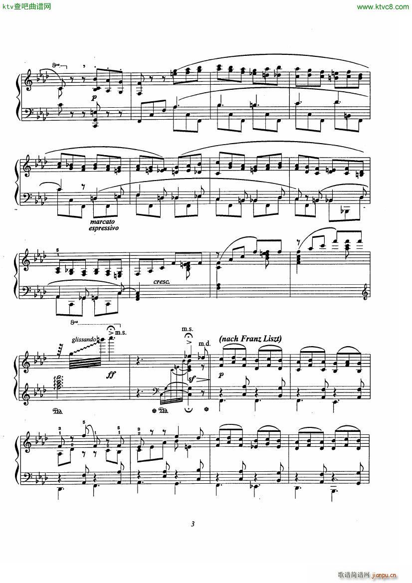 Etude No 9 D aprs Rossini(V)3