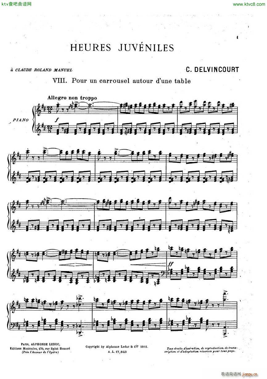 Delvincourt Heures juveniles No5 missing(V)14