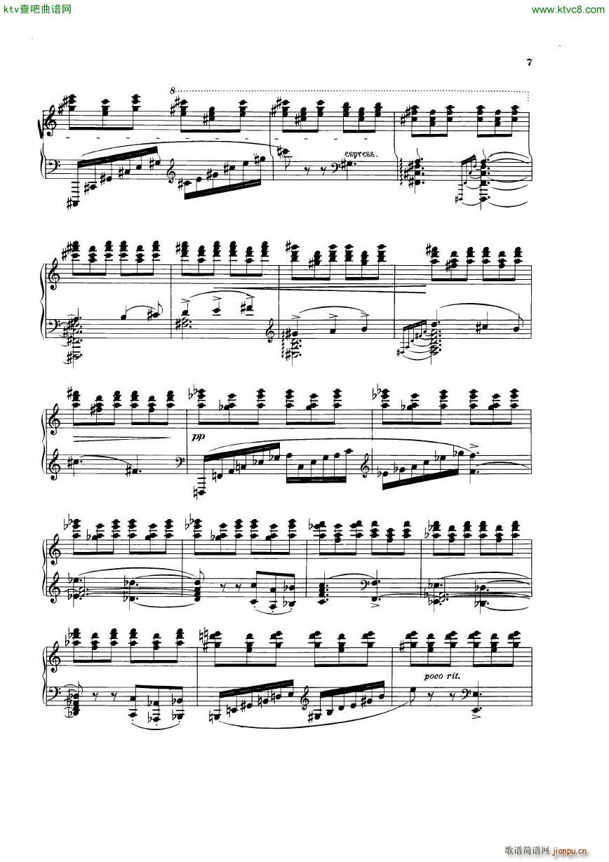 Dohnnyi op 11 Four Rhapsodies(V)45