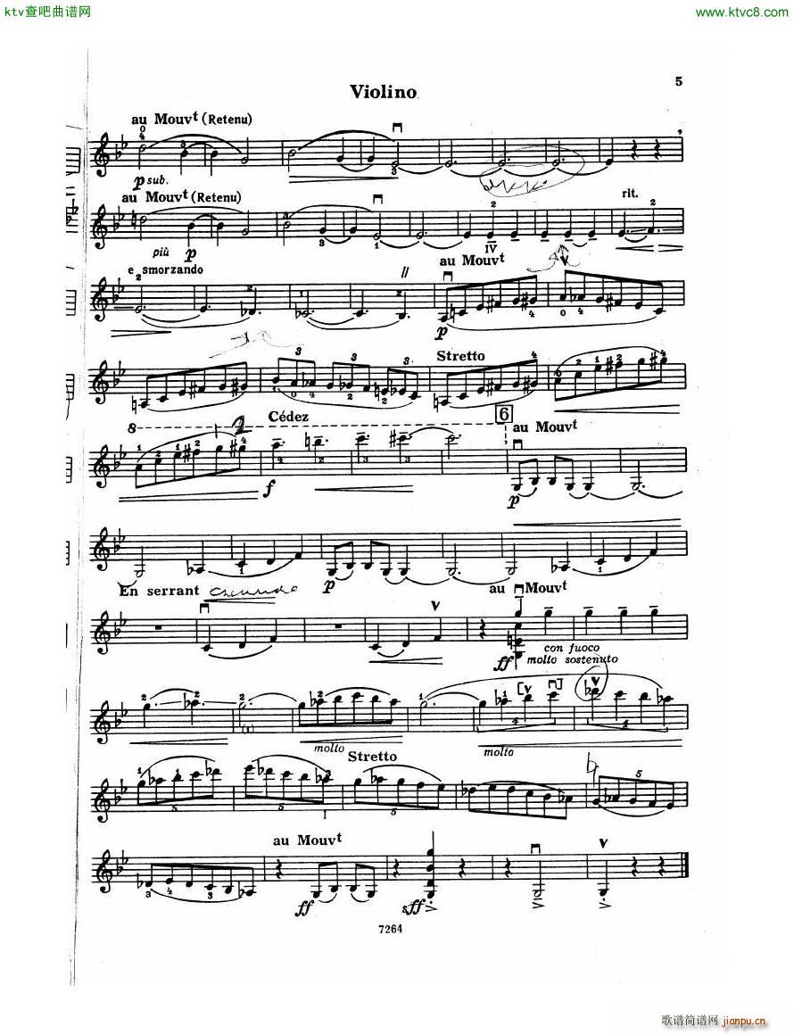 Debussy Violin Sonata Vn(V)5
