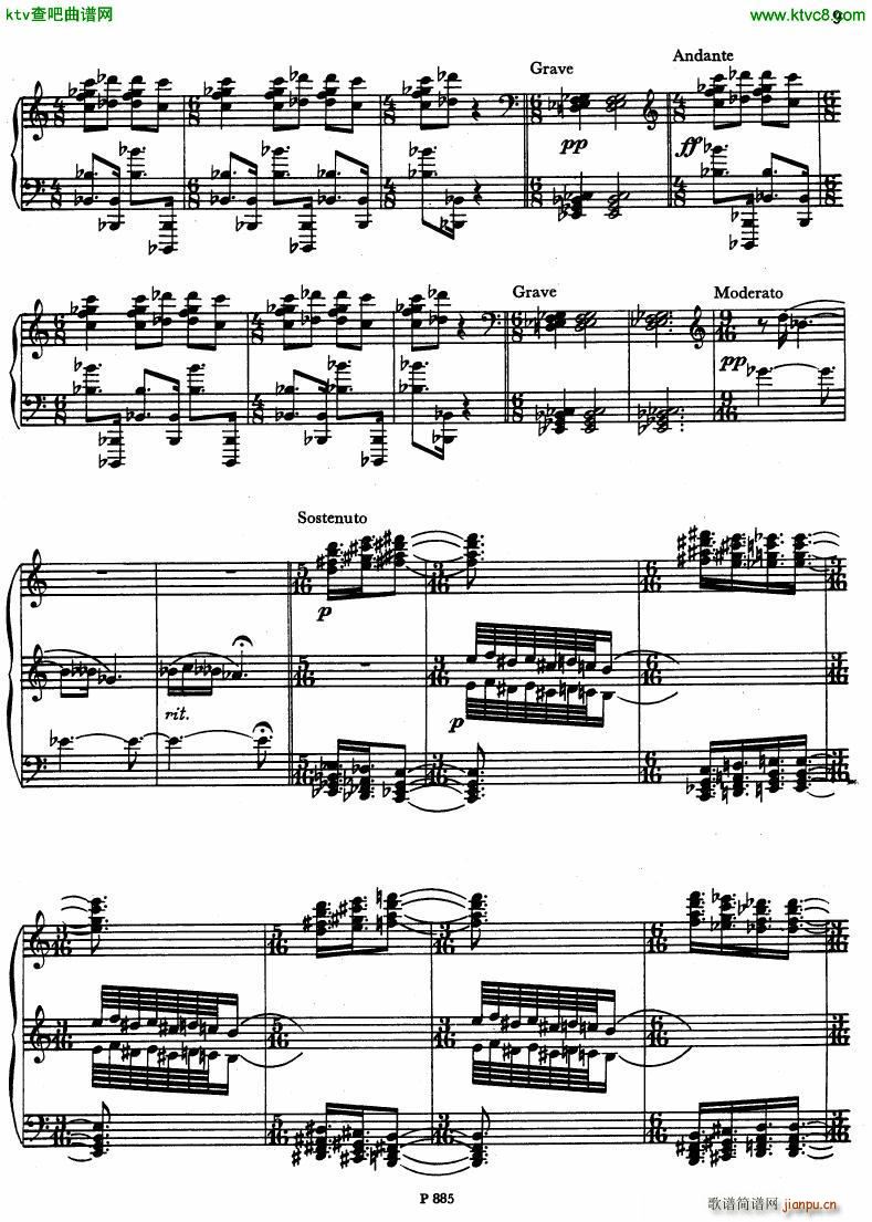 Fiser piano sonata no 4(V)7